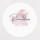 Ramadan Mubarak karem Labels (Design 2)