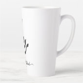Ramadan Mubarak Latte Mug – Islamic Festive Mok (Rechts)