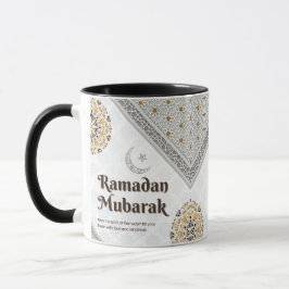 Ramadan Mubarak Mandala Halve Maan Kunst Mok