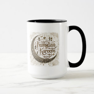 Ramadan Mubarak Moslim Vasten Lantaarn Halve Maan Mok