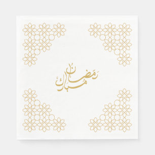 Ramadan Mubarak Napkins Servet