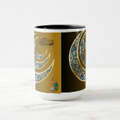 Ramadan Mubarak-ontwerp – Mooie islamitische wasse Mok (Midden)