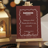 Ramadan Mubarak Persoonlijke Wenskaart Notitiekaartje