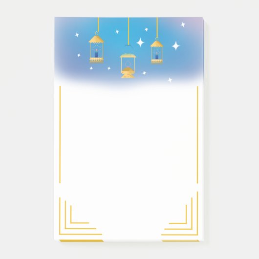 Ramadan Mubarak Post-it® Notes (Voorkant)