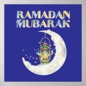 Ramadan Mubarak Poster (Voorkant)