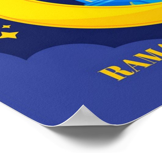 Ramadan Mubarak Poster (Hoek)