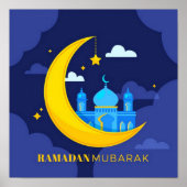 Ramadan Mubarak Poster (Voorkant)