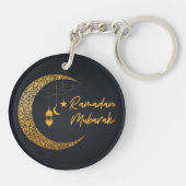 Ramadan Mubarak - Ramadan Kareem - Eid Mubarak Sleutelhanger (Achterkant)