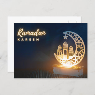 Ramadan Mubarak   Ramadan Kareem Holiday Briefkaar Briefkaart