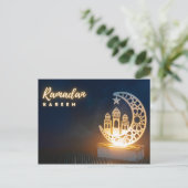 Ramadan Mubarak | Ramadan Kareem Holiday Briefkaar Briefkaart (Staand voorkant)