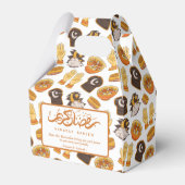 Ramadan Mubarak - Ramadan Kareem - Iftar Favoriete Bedankdoosjes (Achterkant)