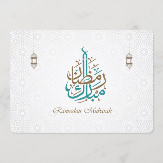 Ramadan Mubarak / Ramadan Kareem Kaart
