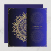 ramadan mubarak ramadan wensen feestdagenkaart (Voorkant / Achterkant)