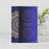 ramadan Mubarak ramadan wishes Feestdagenkaart (Staand voorkant)