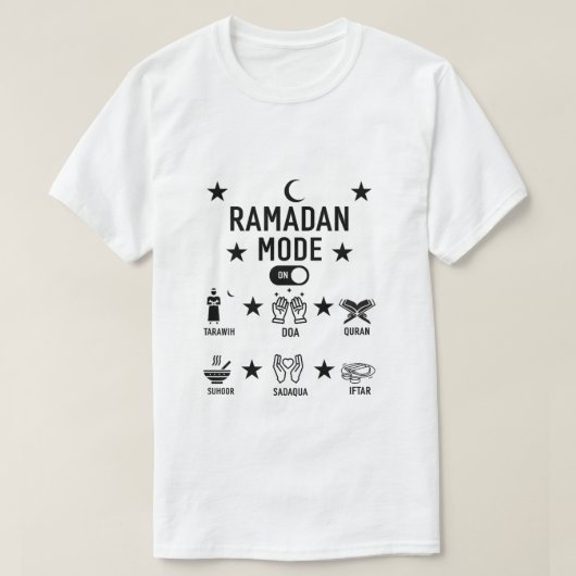 Ramadan Mubarak Shirt (Design voorkant)