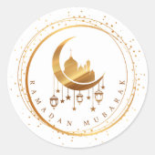 Ramadan Mubarak Sticker (Voorkant)