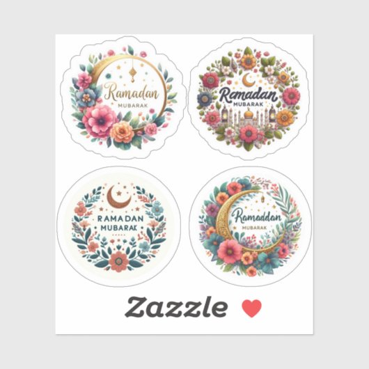 Ramadan Mubarak Sticker (Vel)