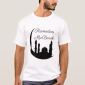 Ramadan Mubarak T-shirt  (Voorkant)