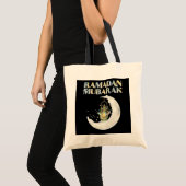 Ramadan Mubarak Tote Bag (Voorkant (product))