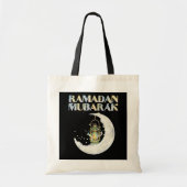 Ramadan Mubarak Tote Bag (Voorkant)