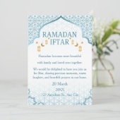 Ramadan Mubarak Uitnodigingen – Elegante Familie I (Staand voorkant)
