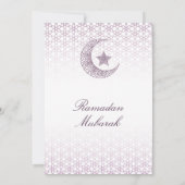 Ramadan Mubarak Uitnodigingen – Elegante Familie I (Achterkant)