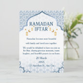 Ramadan Mubarak Uitnodigingen – Elegante Familie I (Staand voorkant)