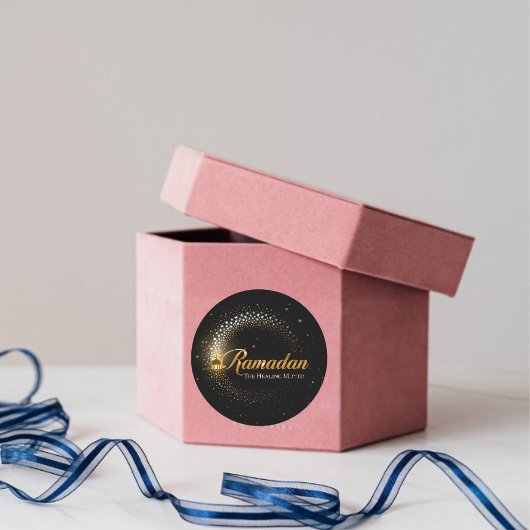 Ramadan MubaraK-vakantie  Ronde Sticker