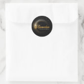 Ramadan MubaraK Vakantie  Ronde Sticker (Tas)