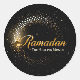 Ramadan MubaraK Vakantie Ronde Sticker