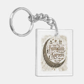 Ramadan Mubarak viert traditionele lantaarns Sleutelhanger (Voorkant Links)