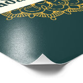 Ramadan Mubarak Wall Art Foto Afdruk (Hoek)