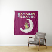 Ramadan Mubarak Wandkleed (In situ)