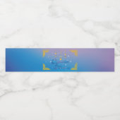 Ramadan Mubarak Waterfles Etiket (Enkel label)