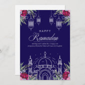 Ramadan Mubarak wenskaart  Feestdagenkaart (Voorkant / Achterkant)