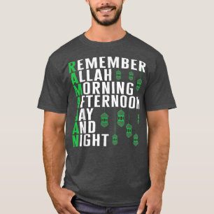 Ramadan Muslim Day Night Prabic Islam Isla T-shirt