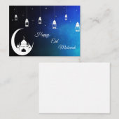 Ramadan Muslim Islam Notitiekaartje (Voorkant / Achterkant)