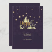 Ramadan Night Holiday Card Feestdagenkaart (Voorkant / Achterkant)