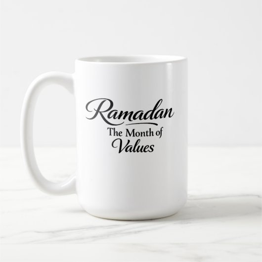 Ramadan of Values Koffiemok (Links)