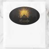 Ramadan Ovale Sticker (Tas)