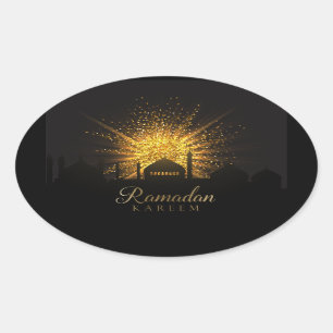 Ramadan Ovale Sticker