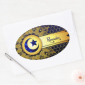 Ramadan Ovale Sticker (Envelop)