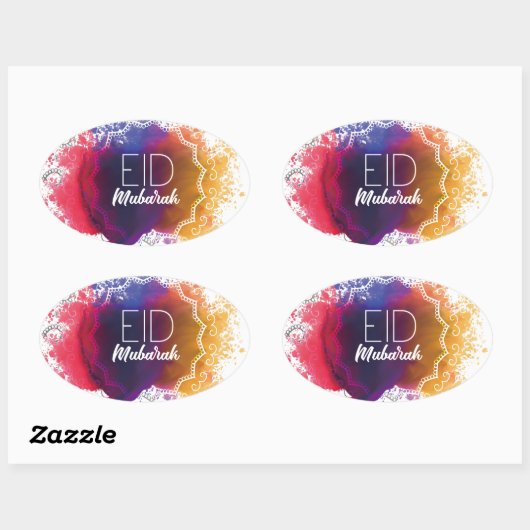 Ramadan Ovale Sticker (Vel)