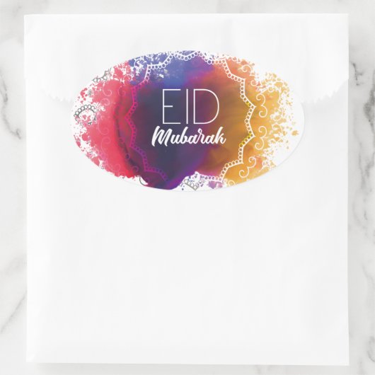 Ramadan Ovale Sticker (Tas)