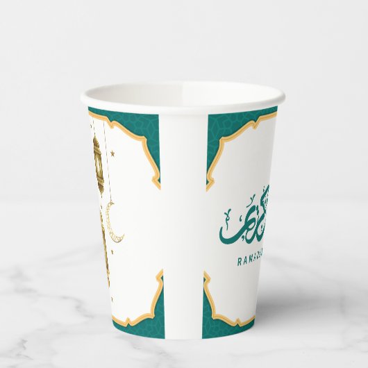 Ramadan Papieren bekers (Links)