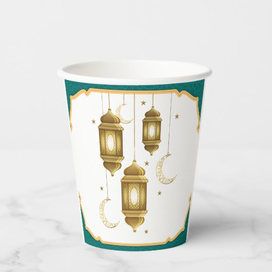 Ramadan Papieren bekers (Voorkant)