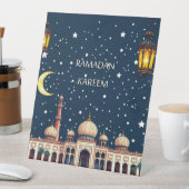 Ramadan Pedestal Sign Reclamebord Met Voetstuk (Insitu)