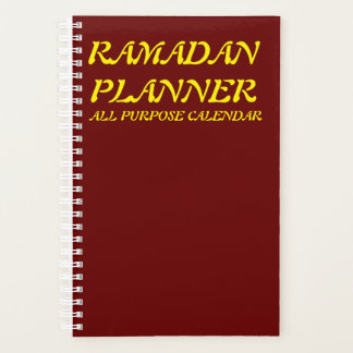 Ramadan Planner Small (5,5 x 8,5 inch) Planner