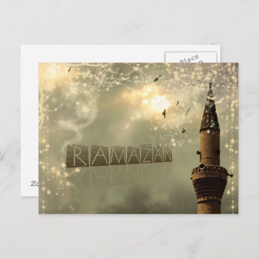 Ramadan-postkaart Briefkaart (Voorkant / Achterkant)