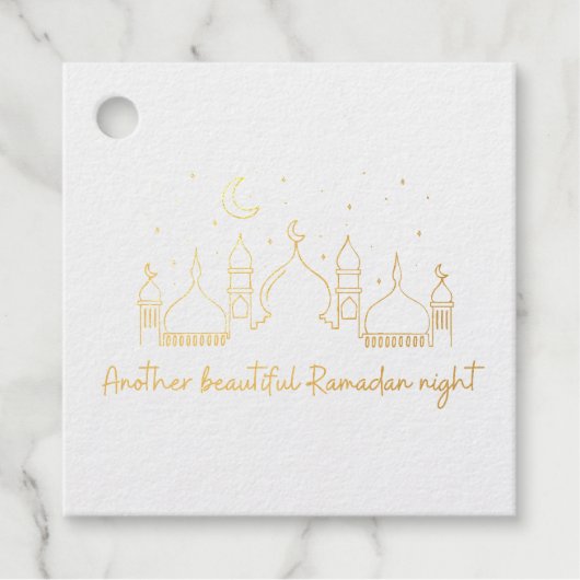 RAMADAN RAMADAN KAREEM RAMADAN MUBARAK MARGARITA BEDANKJES LABELS (Voorkant)